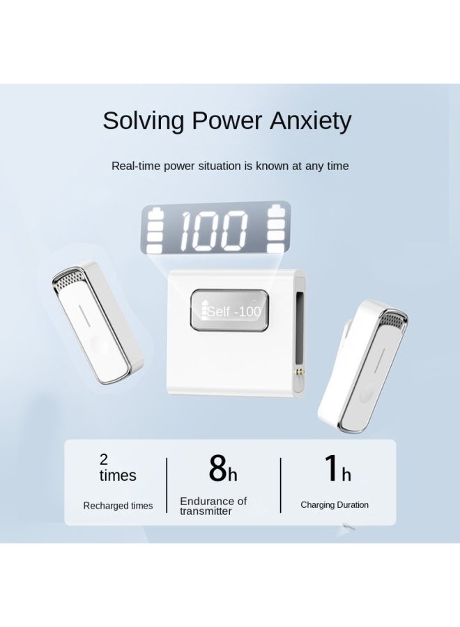 Neutral Sx88 Wireless Lavalier Microphone Manual Noise Reduction Recording Lavalier Microphone - Image 2