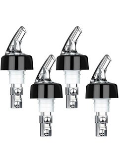 CMGTYYD Pack of 4 2 cl Dosing Bottle Pourers, Dosing Aid Bottle, Pourers Dispenser, Bar Portioner, Pour Spouts Shot, Spirits Dosing Aid, Dosing Aid Pourer for Wine, Liquor, Cocktails  - Image 1
