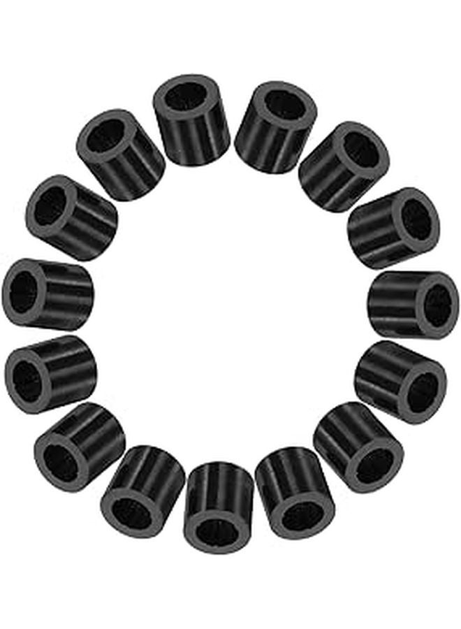 Snooker Pool Cue Ferrules Replacement 13mm Black Tips Professional Billiard Parts - Image 1
