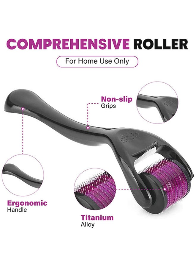 Aluhama Aluhama Micro-Needle Skin Roller Therapy System with 540-Needles for Hair Regrowth and Beard Growth  - Image 2