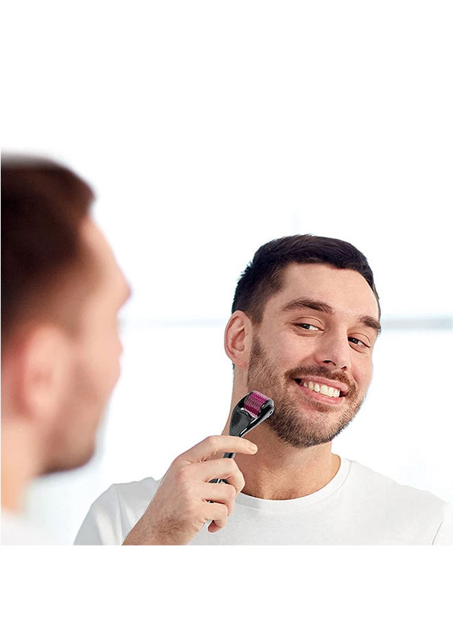 Aluhama Aluhama Micro-Needle Skin Roller Therapy System with 540-Needles for Hair Regrowth and Beard Growth  - Image 5