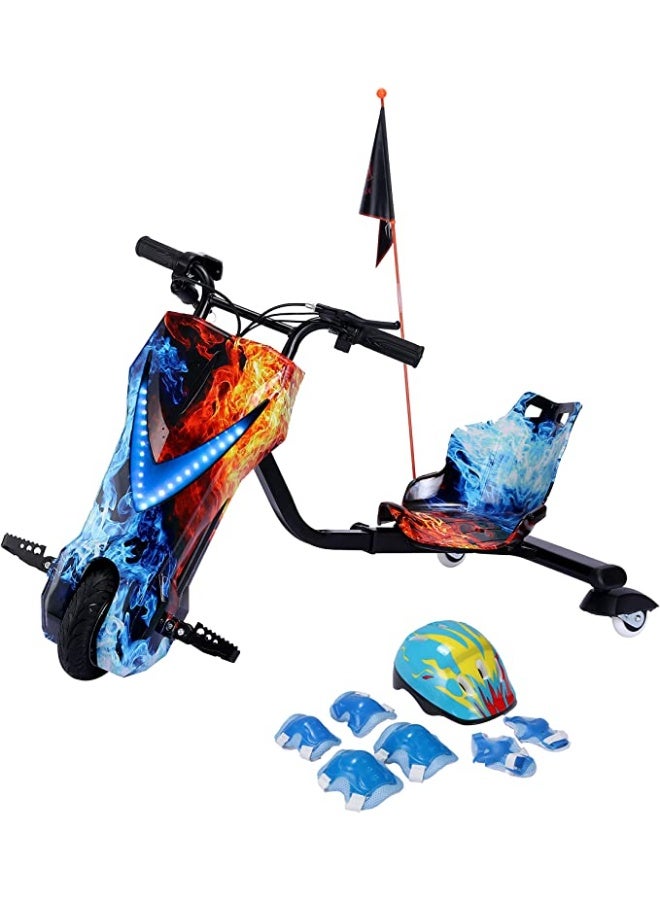 Challenger 36V big Drift Scooter with Helmet and Protective Gear - Image 1