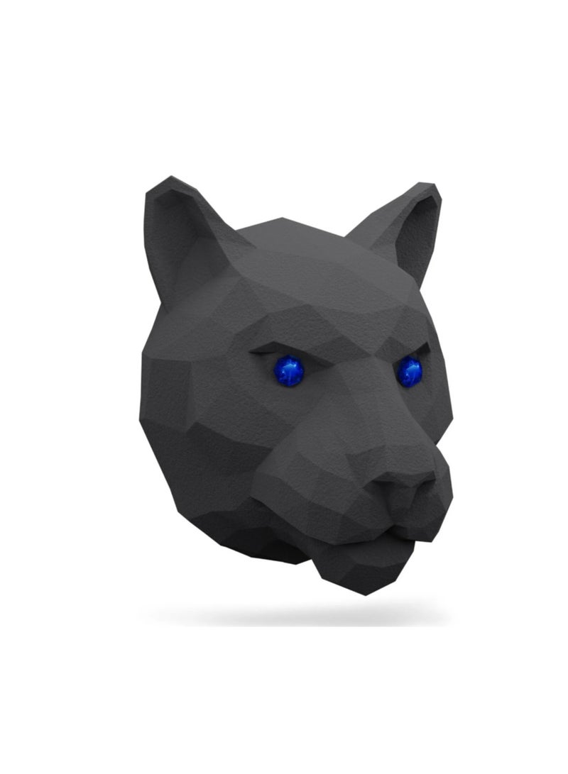 MEDORI Ceramic Car Air Freshener For Vent 3D Panther Head Satin Shine Fragrance With luxurious enchanting Aroma and Fragrance is made in France Pack of 2 - Image 2
