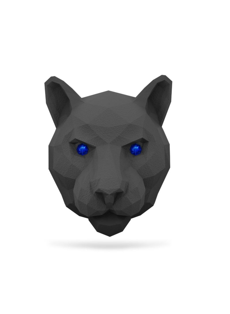 MEDORI Ceramic Car Air Freshener For Vent 3D Panther Head Satin Shine Fragrance With luxurious enchanting Aroma and Fragrance is made in France Pack of 2 - Image 3