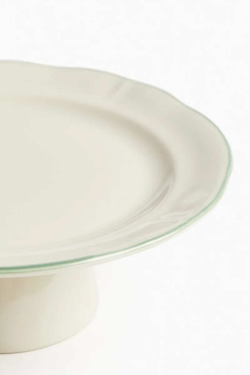 H&M Small stoneware cake stand