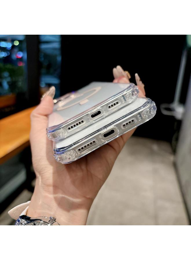 اس-توب جراب لهاتف iPhone 14 Pro بلون ماسي من البولي كربونات الهجينة والبولي يوريثين الحراري المغناطيسي MagSafe - Image 5