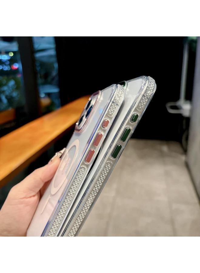 اس-توب جراب لهاتف iPhone 14 Pro بلون ماسي من البولي كربونات الهجينة والبولي يوريثين الحراري المغناطيسي MagSafe - Image 4