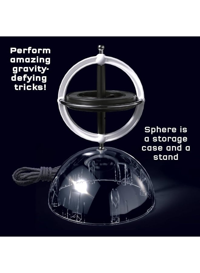 Thames & Kosmos Thames  Kosmos Gyroscope  Perfectly Balanced  Precision Tested  Essential STEM Tool  Classic Scientific Device  Experiments in Physics Forces  Gravity  Nostalgic Spinning Science Toy - Image 2