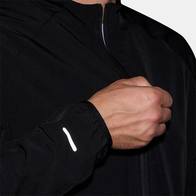 Fabletics Black Men's The O2 Running Jacket for Men | Best Price UAE