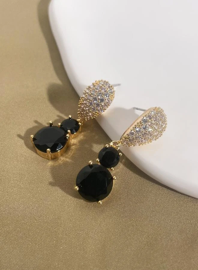 Take Two Embellished Dangle Earrings