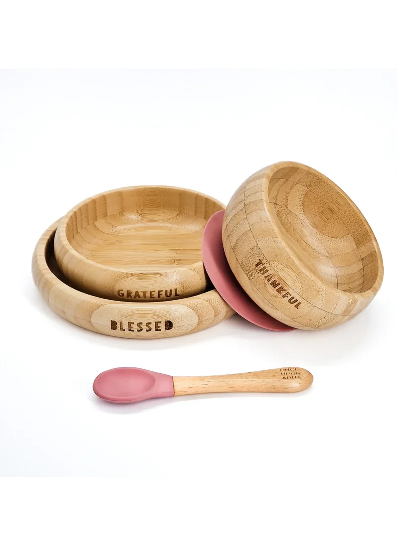 ONCE UPON A DUA My First Breakfast Set (4pc Bamboo Set)