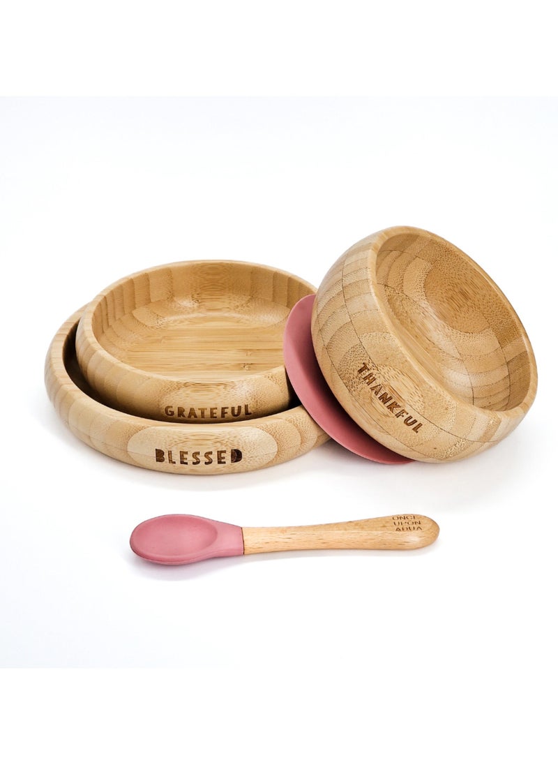 ONCE UPON A DUA My First Breakfast Set (4pc Bamboo Set) - Image 1