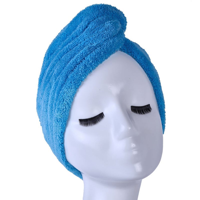 Yyxr Microfiber Quick Drying Hair Towel Wrap - Super Absorbent Drastically Reduce Hair Drying Time - Image 4