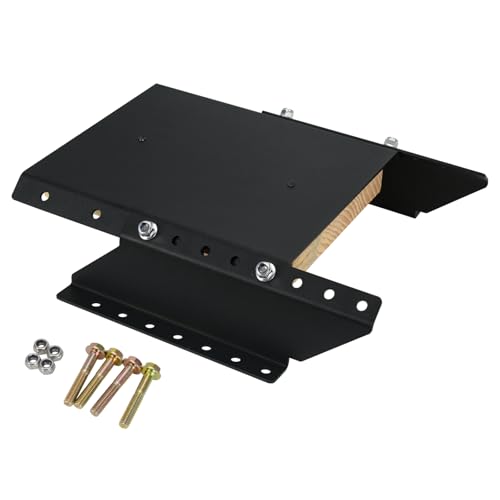 FQRANBO 4" Adjustable Jack Plate Manual Transom Set Back Jack Plate for Outboard Boat Motor, 225 Maximum Horsepower - Image 1