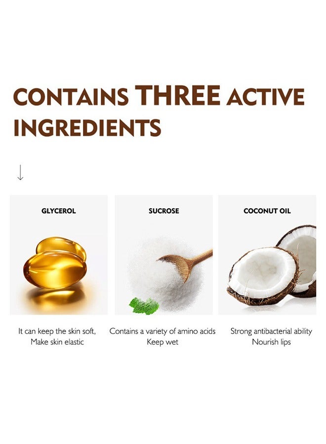 SAUVASINE Exfoliating Lip Scrub，Exfoliant for Dry Dark Lips to Lighten Lip ，Exfoliant Peel Scrub for Lightening and Brightening dark Lips for Men Women，Sugar Repair Restoration Smooth Lip 15ml - Image 5