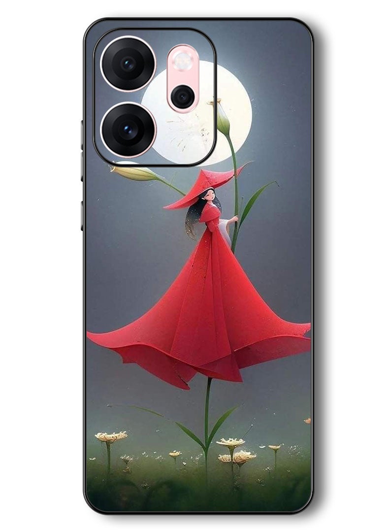 Theodor Case Compatible with Oppo Reno 14 F 6.57 Inch Protection Shockproof Bumper Cover Women 3 - Image 1