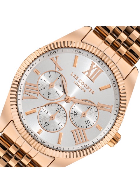 Women's Multi Function Silver Dial Watch - LC07811.430