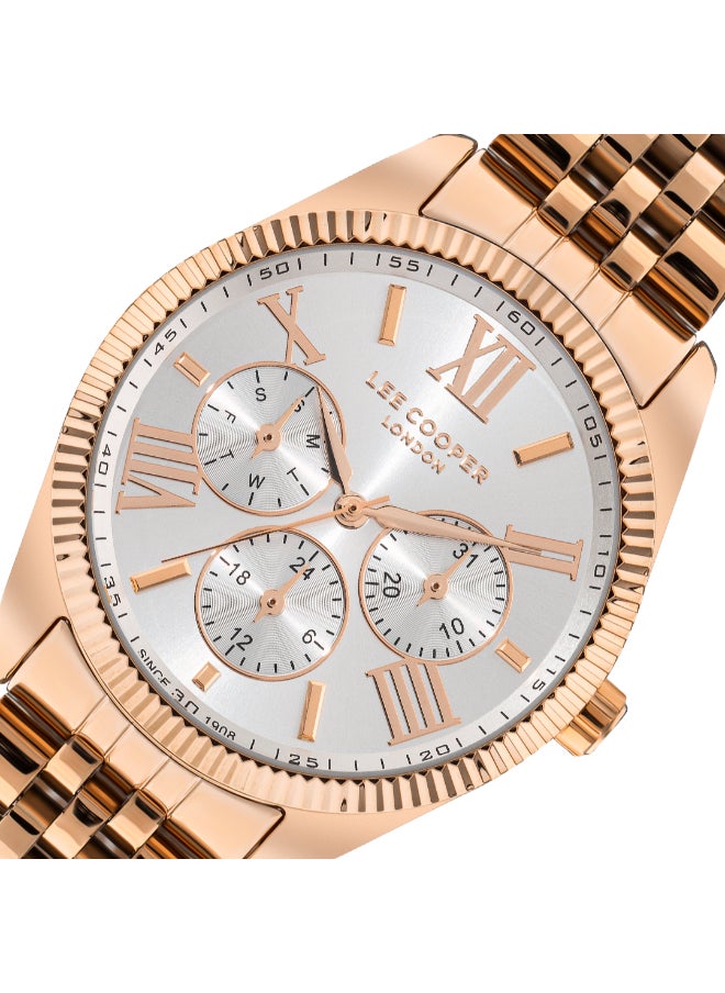 Lee Cooper - Women's Multi Function Silver Dial Watch - LC07811.430 - Image 1