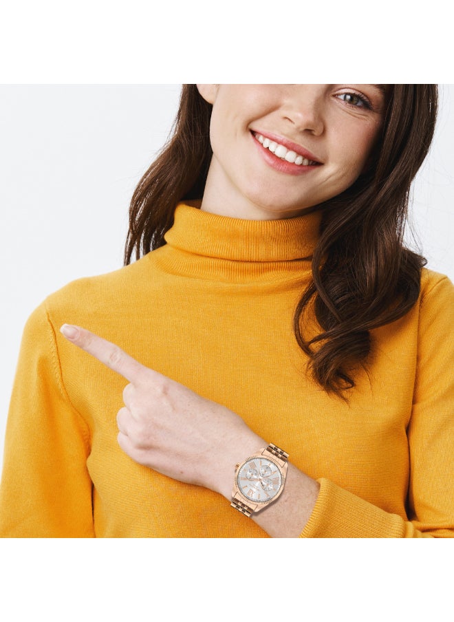 Lee Cooper - Women's Multi Function Silver Dial Watch - LC07811.430 - Image 1