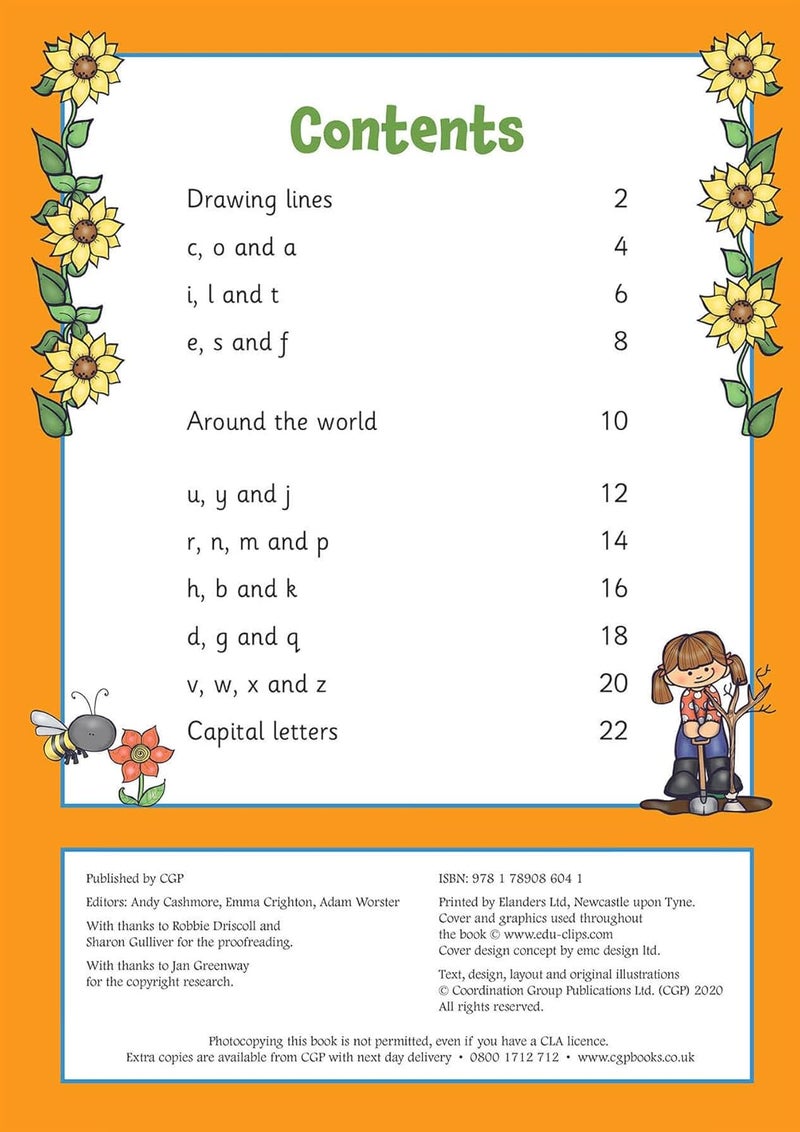 Writing Activity Book For Ages 4-5 (Reception): Perfect For Learning At Home - Image 4