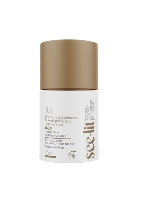 see lit Oud Scent Antiperspirant & Deodorant Roll-On 50ml