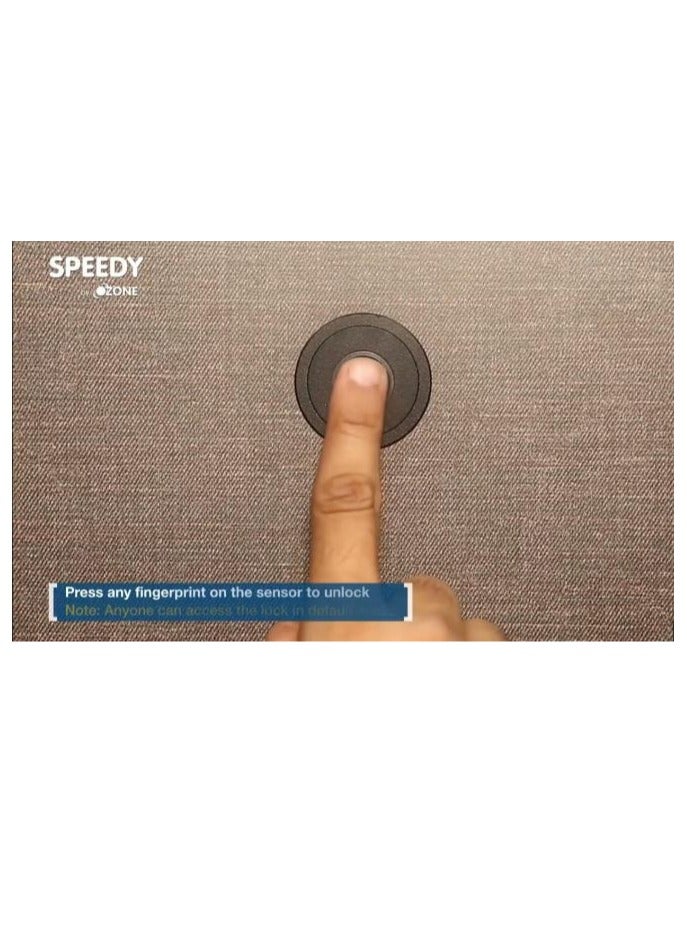 أوزون قفل بصمة الإصبع للأثاث NEUTRO-02 مناسب للأدراج والخزائن من Ozone India - Image 1