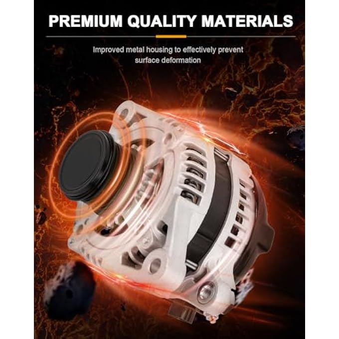 ROADFAR New Alternator Replacement for 2007-2016 For Lexus ES350 2007-2009 For Lexus RX350 2005-2016 For Toyota Avalon 27060-31110 - Image 5