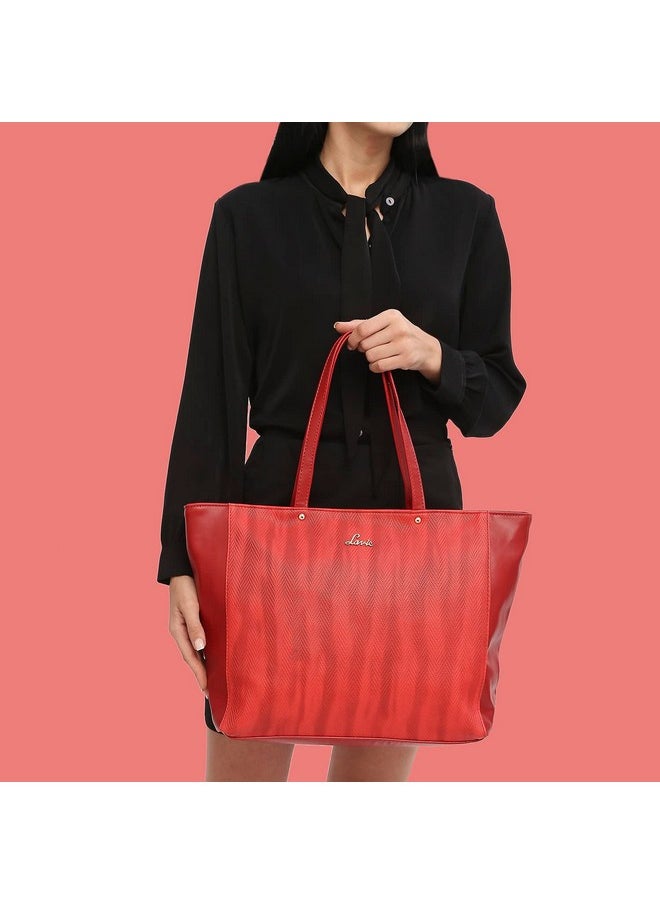 Lavie Lavie Women's Malnov Tote Handbag (Red)  - Image 2