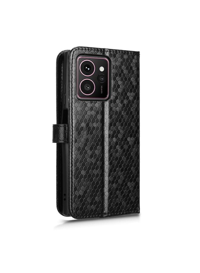 اس-توب جراب هاتف HMD Skyline 5G من الجلد بتصميم نقاط العسل - Image 3