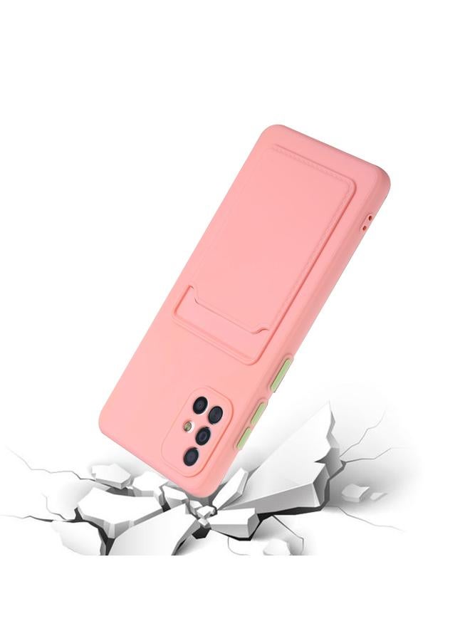 اس-توب جراب لهاتف Samsung Galaxy A51 5G بتصميم فتحة بطاقة، جراب واقٍ مقاوم للصدمات من مادة TPU - Image 5