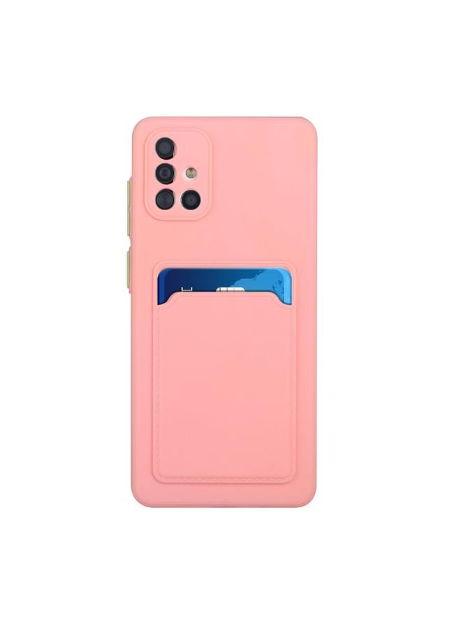 اس-توب جراب لهاتف Samsung Galaxy A51 5G بتصميم فتحة بطاقة، جراب واقٍ مقاوم للصدمات من مادة TPU - Image 2