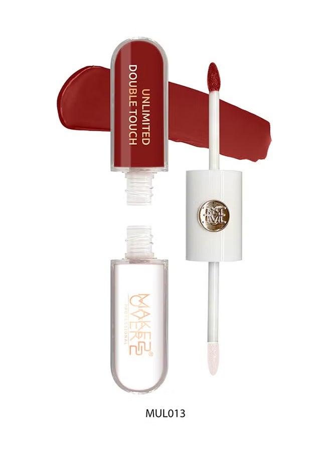 MAKE OVER 22 Unlimited Double Touch Lipgloss-MUL013 - Image 1