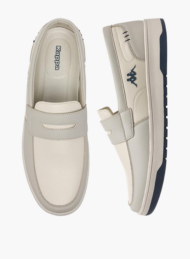 Kappa أحذية لوفرز للرجال بتصميم شعار سهل الارتداء - Image 3