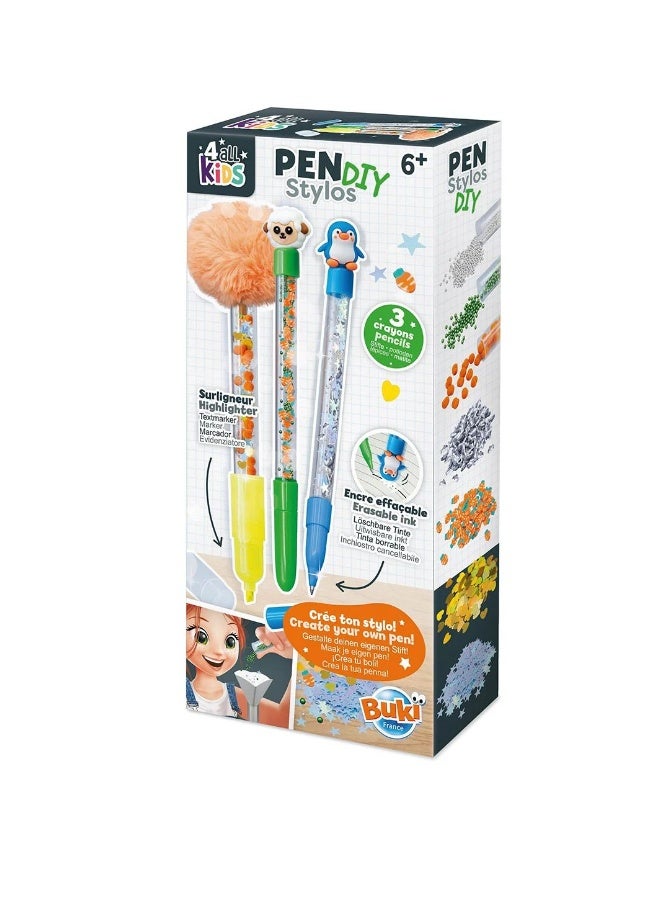 Buki 4 All Kids Animals Pen Diy Activity Kit - Image 1