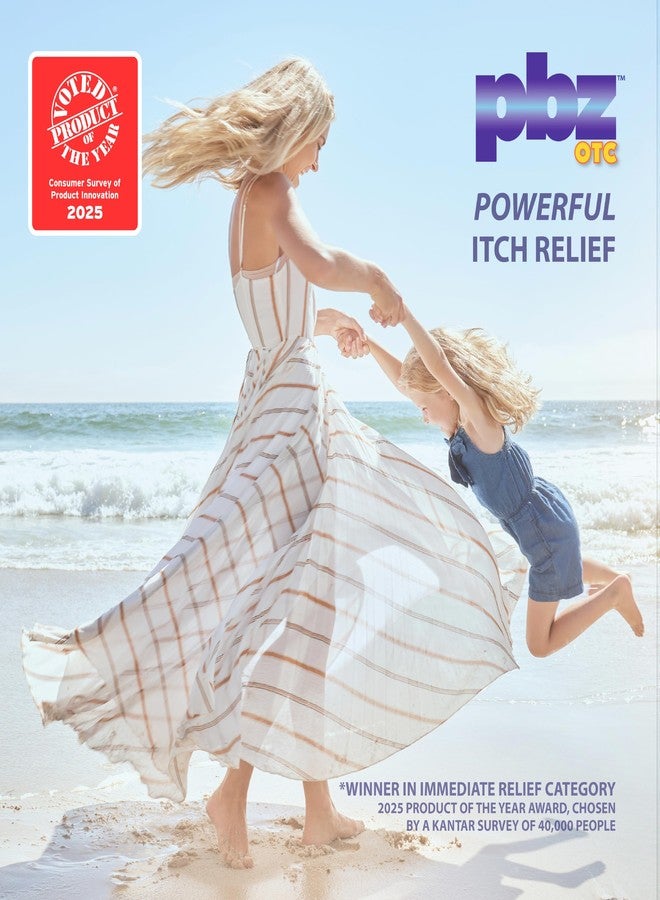 PBZ OTC Antihistamine Cream with 1% Tripelennamine, Kid Safe Itch Relief, 1 oz - Image 5