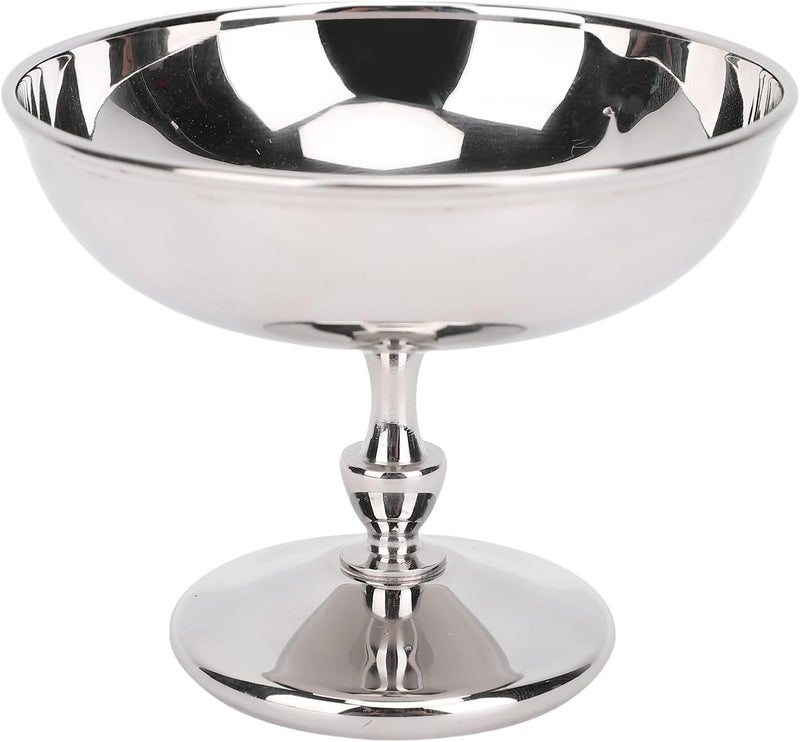 Stainless Steel Ice Cream Serving Cup Durable Footed Dessert Bowl for Cafes and Home Use 304 Stainless Steel 1 Piece - Image 5