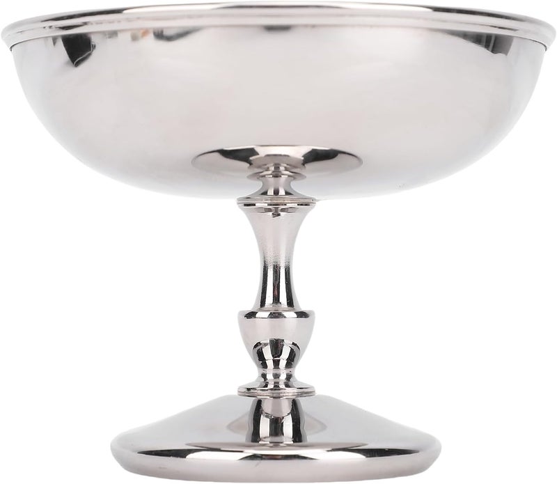 Stainless Steel Ice Cream Serving Cup Durable Footed Dessert Bowl for Cafes and Home Use 304 Stainless Steel 1 Piece - Image 3