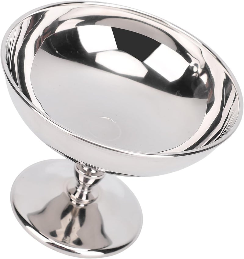 Stainless Steel Ice Cream Serving Cup Durable Footed Dessert Bowl for Cafes and Home Use 304 Stainless Steel 1 Piece - Image 4