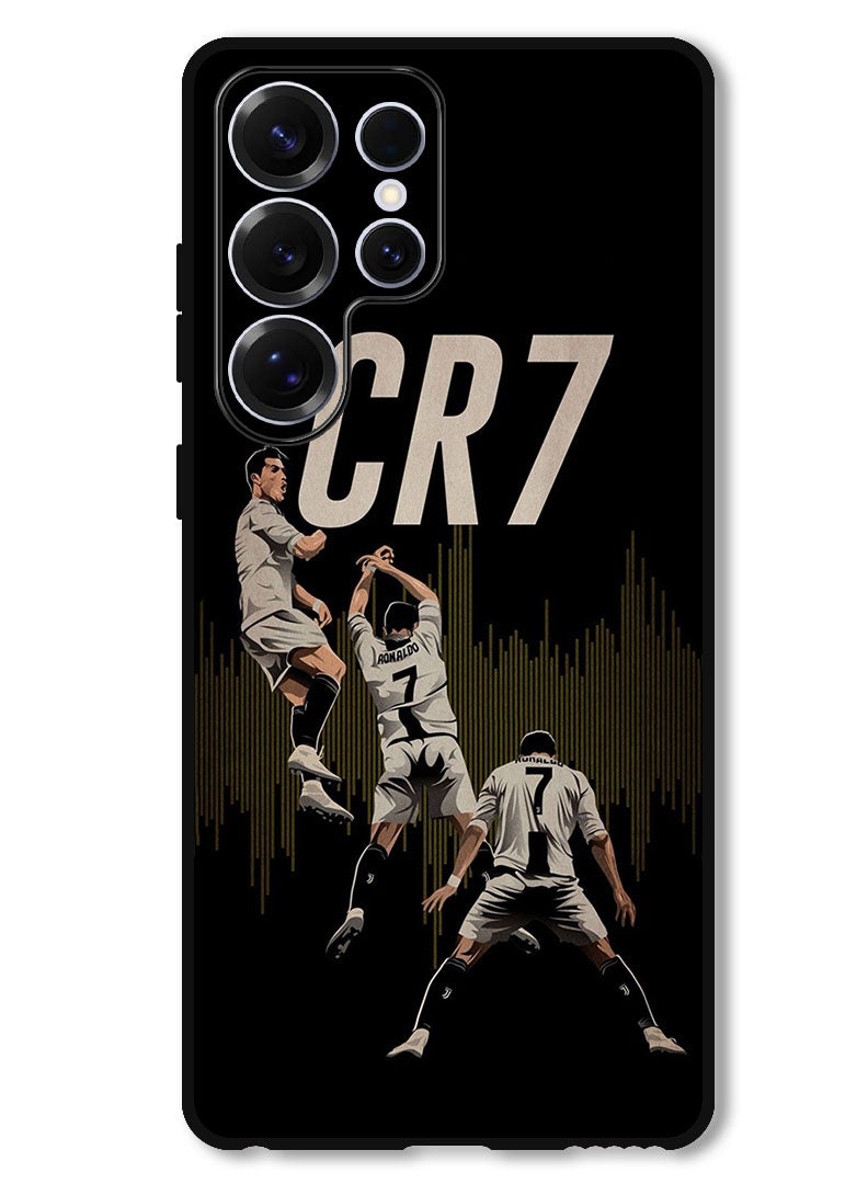 Theodor Protective Case Anti Scratch Shock Proof Bumper Cover For Samsung Galaxy S25 Ultra CR7 (3) - Image 1
