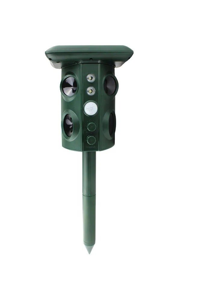 Generic Repellent Ultrasonic Animal Bird Rodent Repeller Solar Pest Repellent  - Image 1
