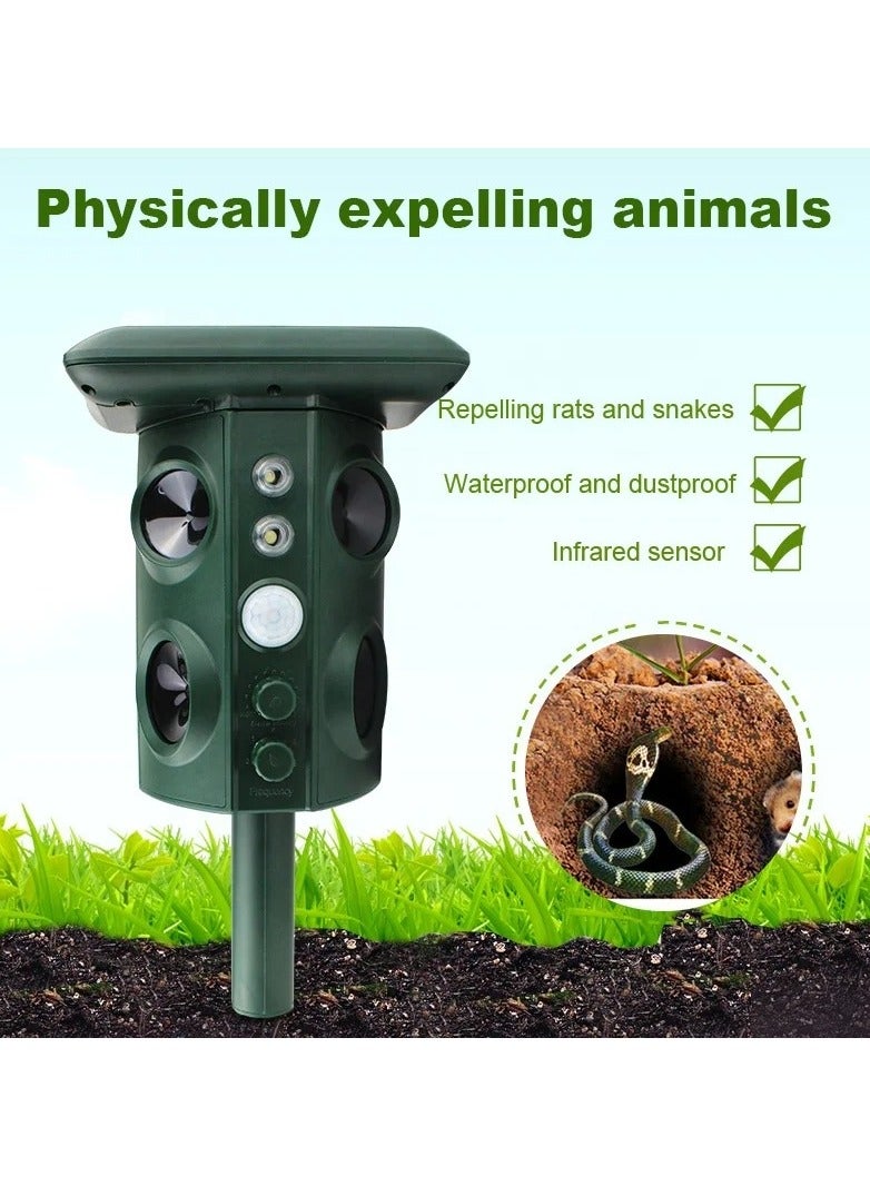 Generic Repellent Ultrasonic Animal Bird Rodent Repeller Solar Pest Repellent  - Image 3