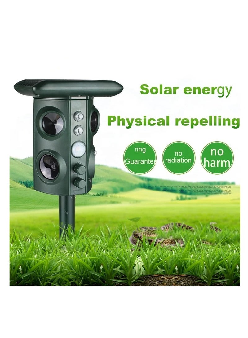 Generic Repellent Ultrasonic Animal Bird Rodent Repeller Solar Pest Repellent  - Image 4