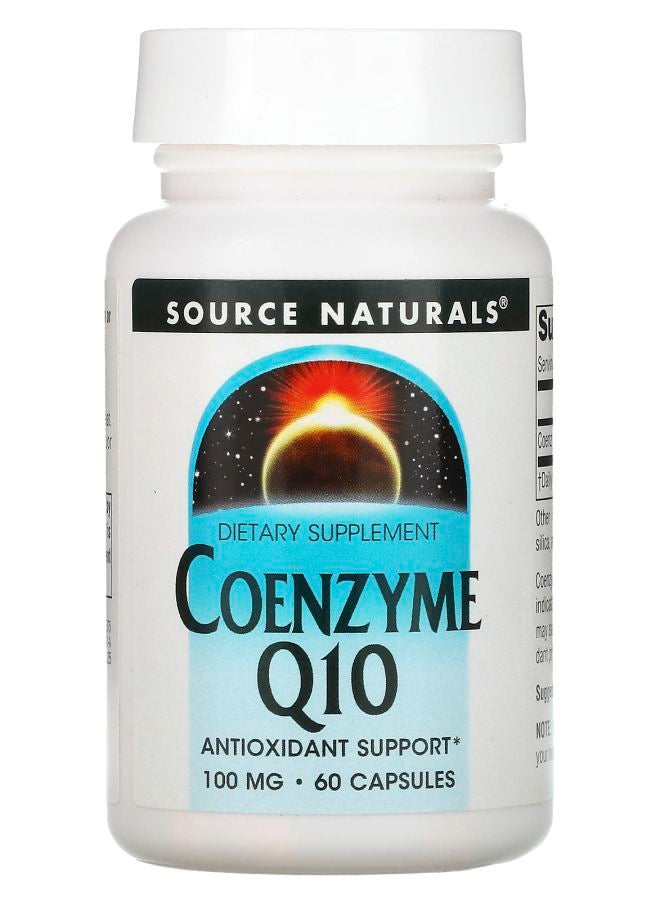 Source Naturals Coenzyme Q10 100 mg 60 Capsules