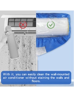 Beauenty Large Air Conditioner Cleaning Cover – Heavy-Duty Waterproof Wash Bag with Drain Hose for Wall-Mounted AC Maintenance - Q-535  - Image 4