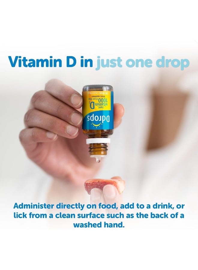 Ddrops Liquid Vitamin D3 1000 IU Drops for Kids - Image 5