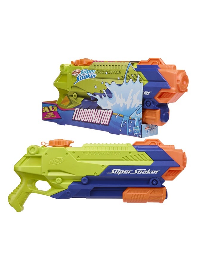 SUPER SOAKER Nerf Super Soaker Floodinator Water Blaster | Pump Action Water Blasting | 70 Fl Ounce Tank | Blasts water upto 38 feet for 6+ Years | G3407 - Image 3