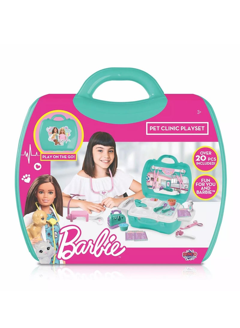 Barbie Pet Clinic Playset Pk6 - Image 1