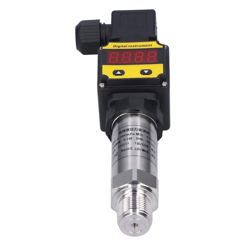 Stainless Steel Digital Pressure Gauge Fast 8ms Response For Hydraulic Oil Air Water - Image 1