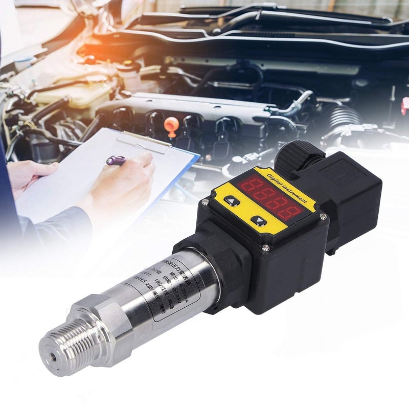 Stainless Steel Digital Pressure Gauge Fast 8ms Response For Hydraulic Oil Air Water - Image 4