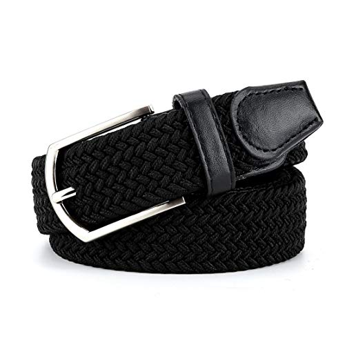Radmire Braided Canvas Woven Elastic Stretch Belts for Men/Women/Junior with Multicolored - Image 4
